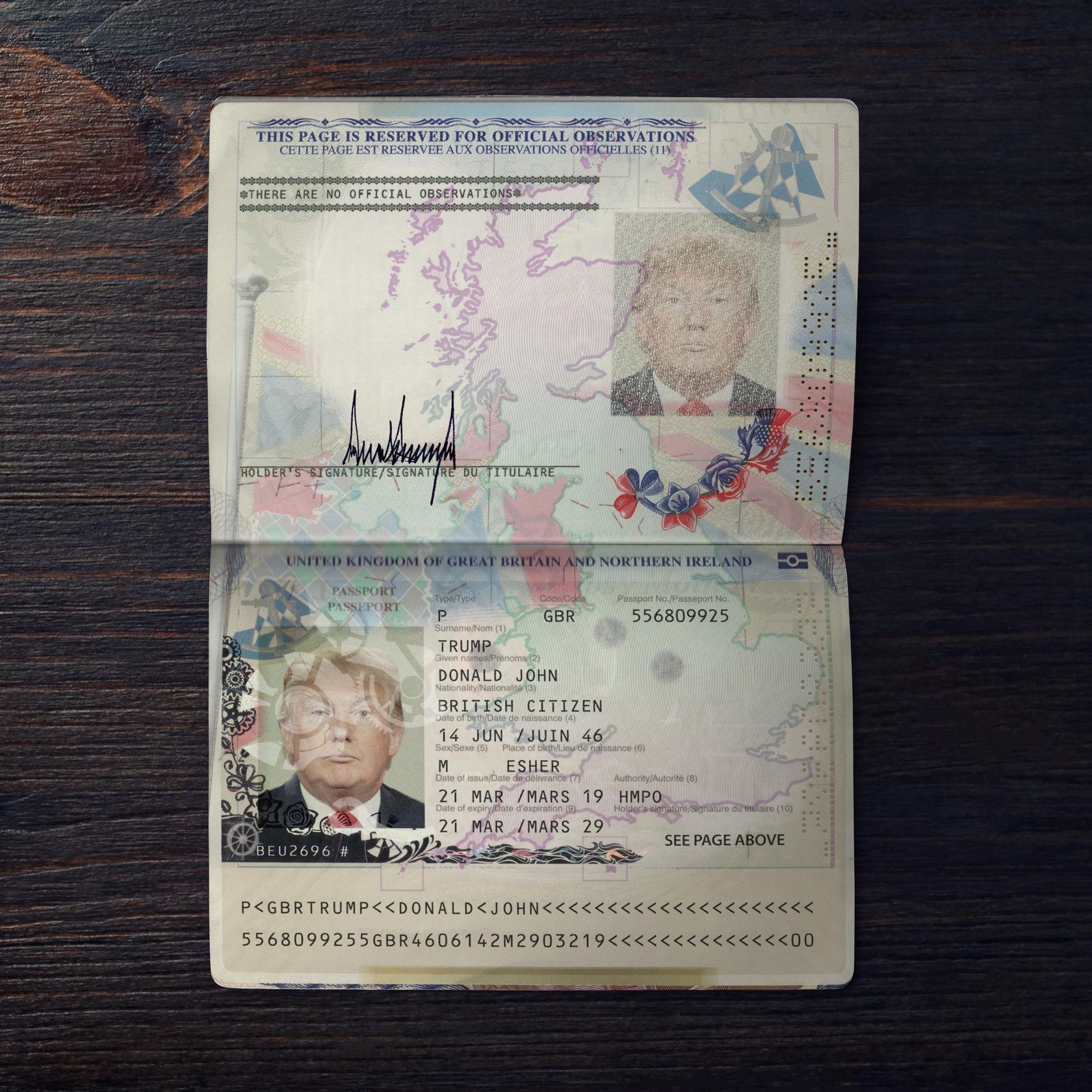 Britain Passport-1