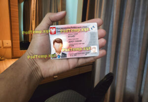 ID Card Template PSD
